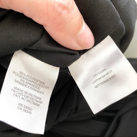 Evan-Picone V-Neck Tiered Skirt Knee-length Dress - Picture 4 of 7